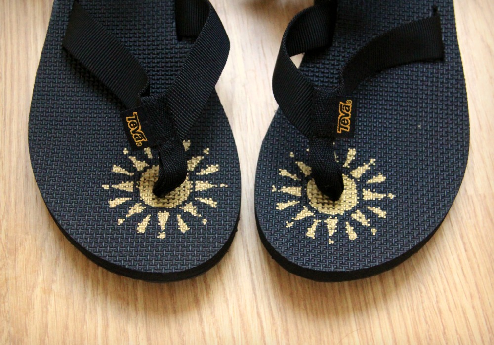 Ember | The Official TevaÂ® Blog | DIY Stenciled Sandals
