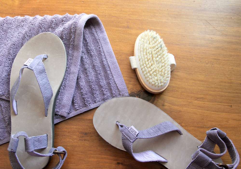 Handle With Care: How to Clean Leather Teva Original Sandals March 26 ...