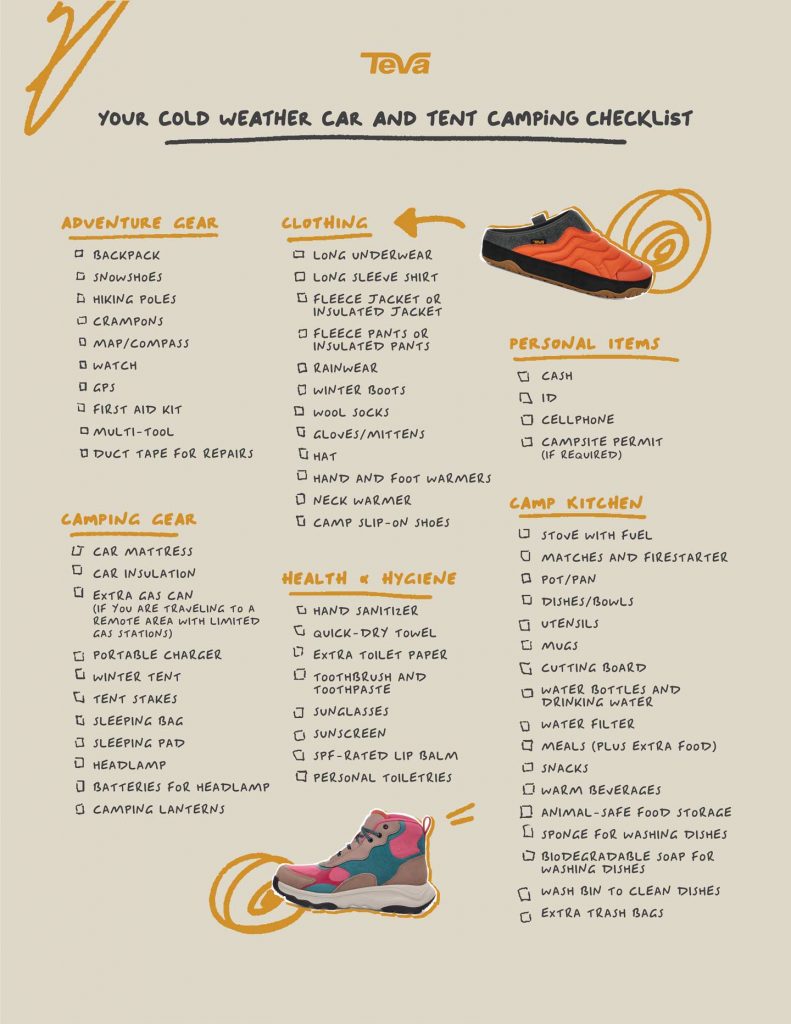 Car Camping Checklist—Camping essentials you can't leave home